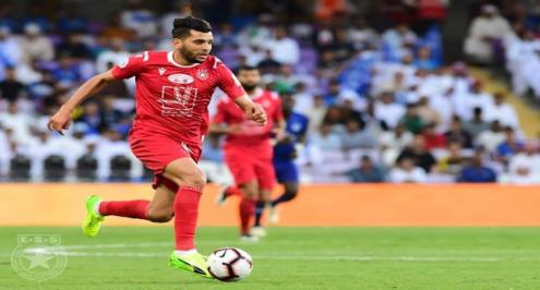 النجم الساحلي التونسي يعلن إصابة أمين بن عمر بعدوى كورونا